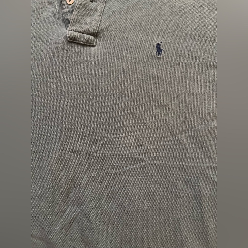 Vintage Ralph Lauren Men's Polo Green Shirt - Picture 4 of 6